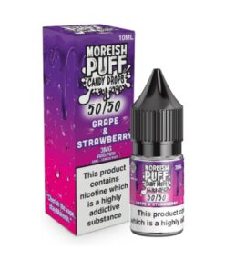 グレープ&ストロベリー(キャンディドロップ)Eリキッドモアッシュパフ 10ml