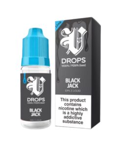 V DROPS ブラック ジャック E-リキッド 10ml x 6個パック