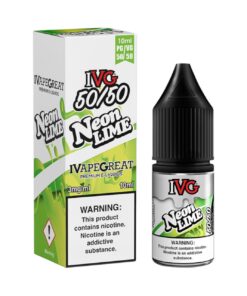 ネオンライム Eリキッド 50/50 IVG  10ml x 10個パック