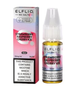 ストロベリー ラズベリー チェリー アイス ニコチン ソルト エルフリク バイ エルバー　10ml