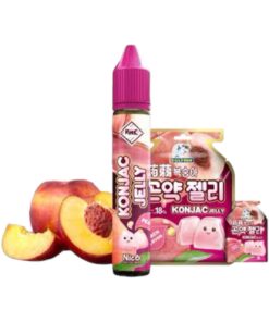 こんにゃくゼリー ピーチ フリベースニコチン入りリキッド6mg 30ml