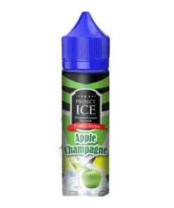 Project ice アップルシャンパン フリベースニコチン入りリキッド3mg 60ml
