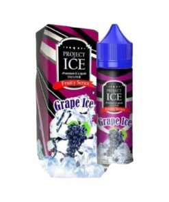 Project ice グレープアイス フリベースニコチン入りリキッド3mg 60ml