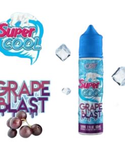Supercool グレープブラスト フリベースニコチン入りリキッド 3mg 60ml