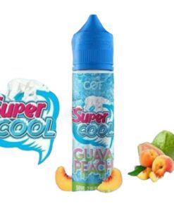 Supercool グアバピーチ フリベースニコチン入りリキッド 3mg 60ml