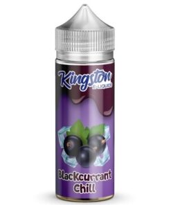 KINGSTON ブラックカラントチル ニコチンなしリキッド 100ml