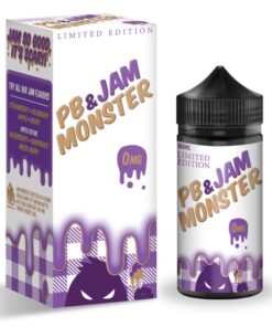 MONSTER VAPE LABS グレープ ニコチンなしリキッド 100ml