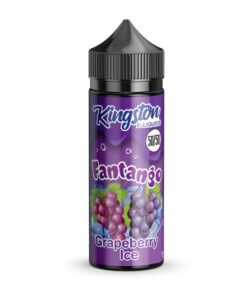 KINGSTON グレープベリーアイス ニコチンなしリキッド 100ml