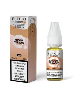 エルフバー　スノータバコ 10ML ニコチンソルト ELFLIQ BY ELFBAR 10本セット