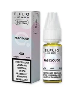 エルフバー P&Bクラウド 10ML ニコチンソルト ELFLIQ BY ELFBAR 10本セット