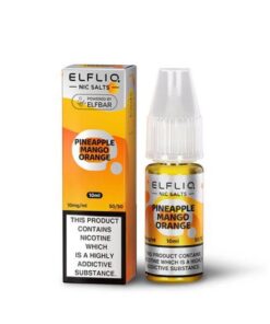 エルフバー パイナップルマンゴーオレンジ 10ML ニコチンソルト ELFLIQ BY ELFBAR 10本セット