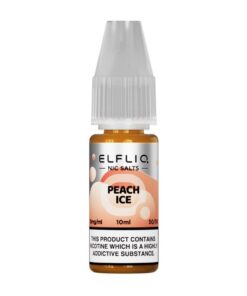 エルフバー ピーチアイス 10ML ニコチンソルト ELFLIQ BY ELFBAR 10本セット