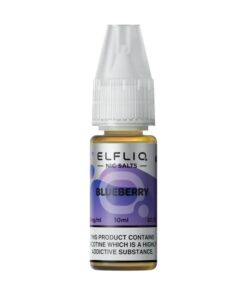 エルフバー ブルーベリー 10ML ニコチンソルト ELFLIQ BY ELFBAR 10本セット