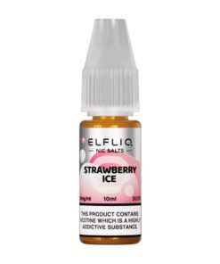エルフバー  ストロベリーアイス　10ML ニコチンソルト ELFLIQ BY ELFBAR 10本セット