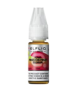 エルフバー  キウイパッショングアバ　10ML ニコチンソルト ELFLIQ BY ELFBAR 10本セット