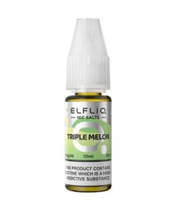 エルフバー  トリプルメロン 10ML ニコチンソルト ELFLIQ BY ELFBAR 10本セット