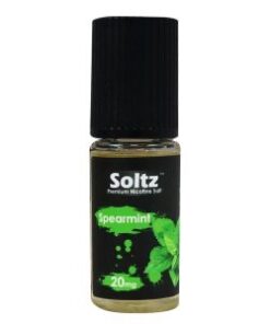 Soltz ニコチンソルトリキッド スペアミント (10ml x 5本セット)