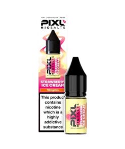 PIXL ニコチンソルトリキッド ストロベリーアイスクリーム 10ml