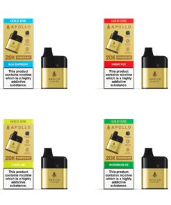Gold Bar Apollo 20K ニコチン入り使い捨てベイプ