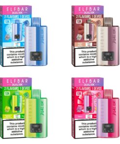 Elf Bar Dual 10K ニコチン入り使い捨てベイプ
