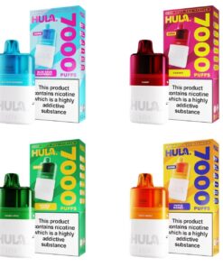 Hula 7000 ニコチン入り使い捨てベイプ