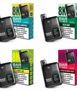 Bar Series Kika 8K ニコチン入り使い捨てベイプ