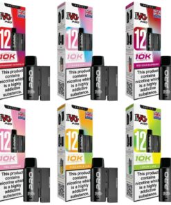 IVG Pro 12 Prefilled Vape Pods + ニコチン入り交換用ポッド