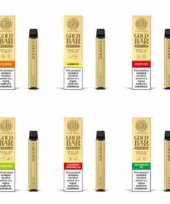 Gold Bar Reload ニコチン入り使い捨て電子タバコデバイス