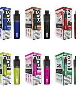 Avomi CLIQ 6000 ニコチン入り使い捨て電子タバコデバイス