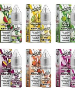 POWER ニコチンソルトリキッド フレーバー種類豊富選択可 10ml x 10本セット